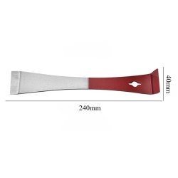 Espátula Apicultura Europea 25cm | Acero Inox y Desclavador