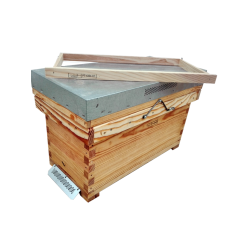 Núcleo Langstroth de Madera 5 Cuadros | Modelo Trashumante | Apicandi