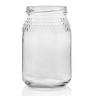 Tarro de cristal para miel 500g Celdilla 380 ml | Apicandi