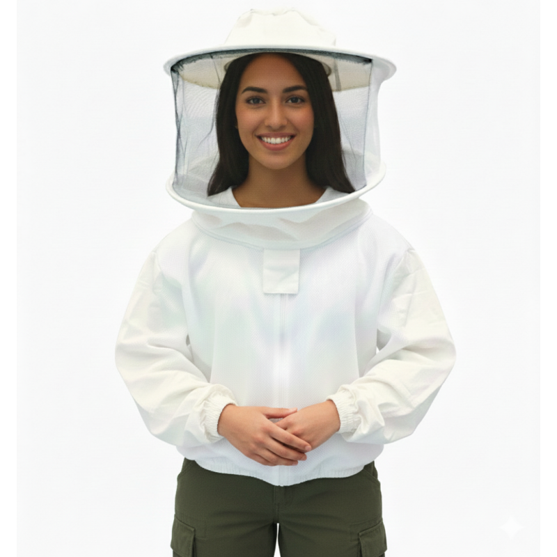 Blusón Apicultor Ventilado 3D Acolchado | Careta Desmontable | Apicandi