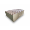 Media alza de madera de 8 cuadros para colmenas langstroth o industrial con cuadros