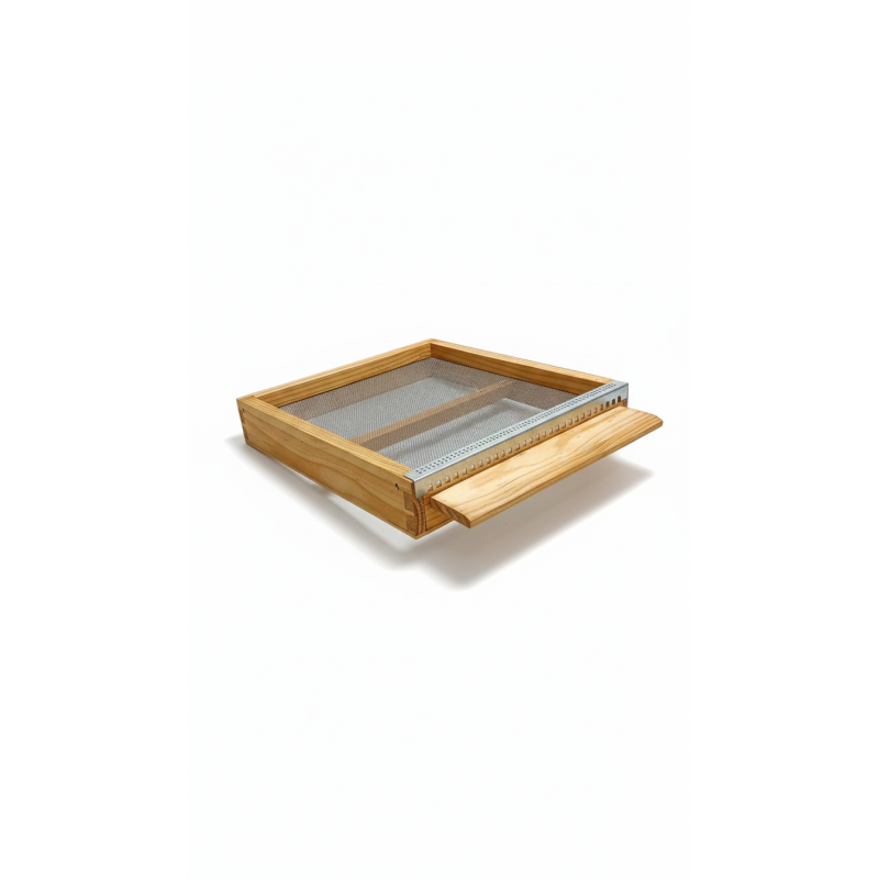 Fondo Sanitario de Madera con Linaza | Base Langstroth/Dadant | Apicandi