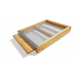 Fondo Sanitario de Madera con Linaza | Base Langstroth/Dadant | Apicandi
