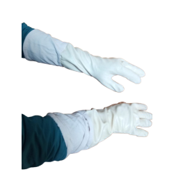 Guantes de Goma para Apicultor con Manguito Largo | Seguridad Apicandi