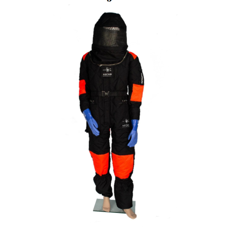 Traje contra Avispa Velutina Xorsa Negro Cordura 1512