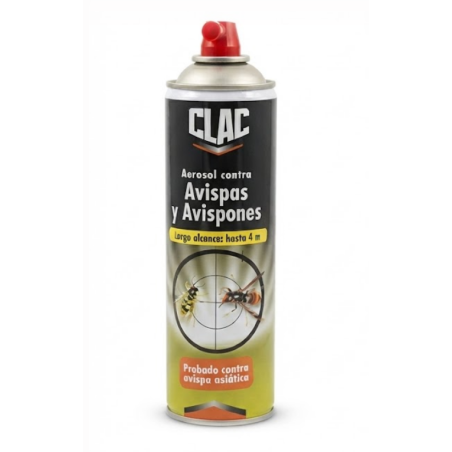 Spray para Avispas y Avispones Avispa Clac 750ml (Largo Alcance)