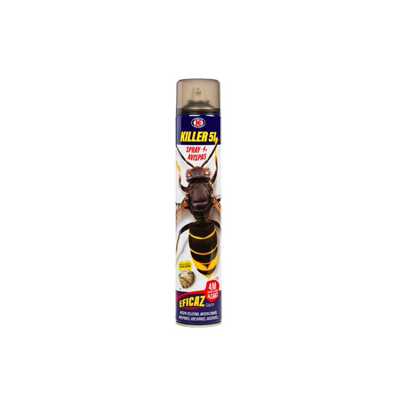 Spray para Avispa Velutina Killer 51 (4 Metros) Uso Doméstico