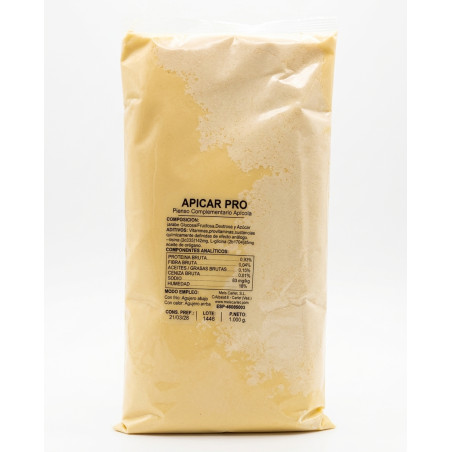 Pasta azucarada Apicar PRO para mantenimiento apícola.
