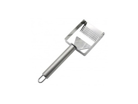 Peine Raspador Turbo | Desoperculado Rápido | Acero Inoxidable | Apicultura