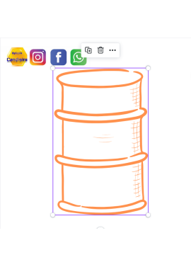 Palé 4 bidones 260 kg FRUCTOBEE 79 Pienso complementario jarabe para abejas