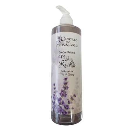 Jabón líquido natural miel y lavanda (400 ml)