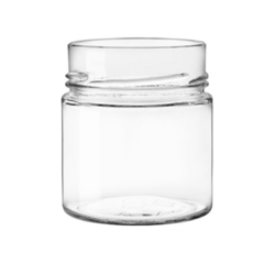 Tarro de Cristal Jar Ergo 212 ml Boca Alta | Envase Premium | Apicandi