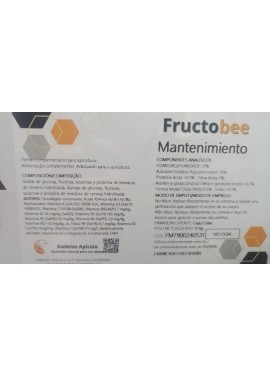 FRUCTOBEE Mantenimiento 1kg | Jarabe Abejas | Pienso Apícola