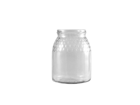 Tarro de Cristal para Miel 1 Kg (746 ml) 4 Celdillas | Cierre TO77