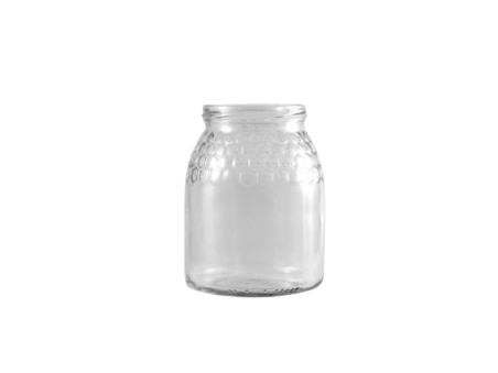 Tarro de Cristal para Miel 1 Kg (746 ml) 4 Celdillas | Cierre TO77