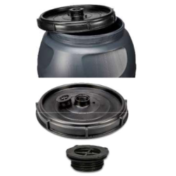 Bidón plastico 220L uso alimentario.