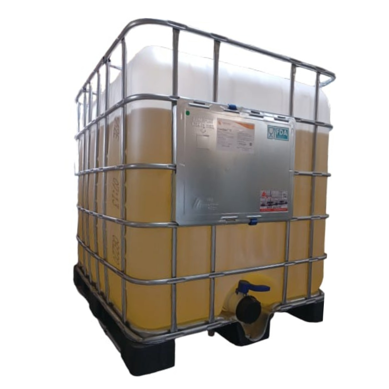 Contenedor IBC 1200 kg de jarabe Fructobee 79 para apicultores profesionales.