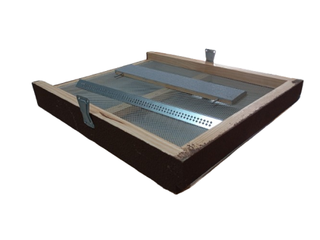 Fondo sanitario de madera para colmena | Control Varroa