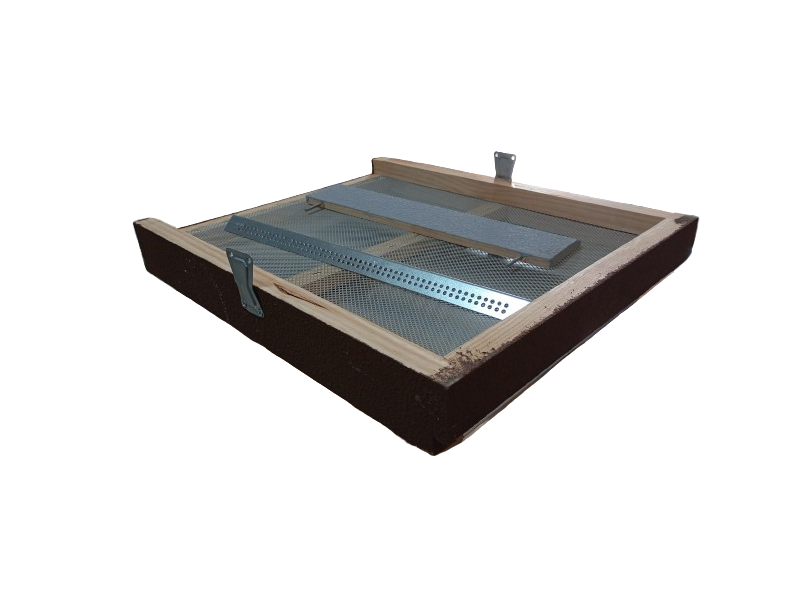 Fondo sanitario de madera para colmena | Control Varroa