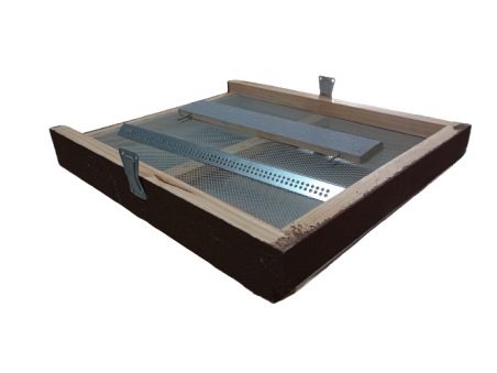 Fondo sanitario de madera para colmena | Control Varroa