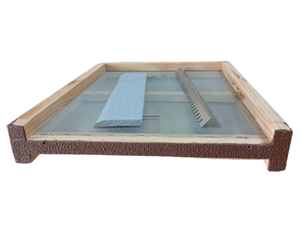 Fondo sanitario de madera para colmena | Control Varroa