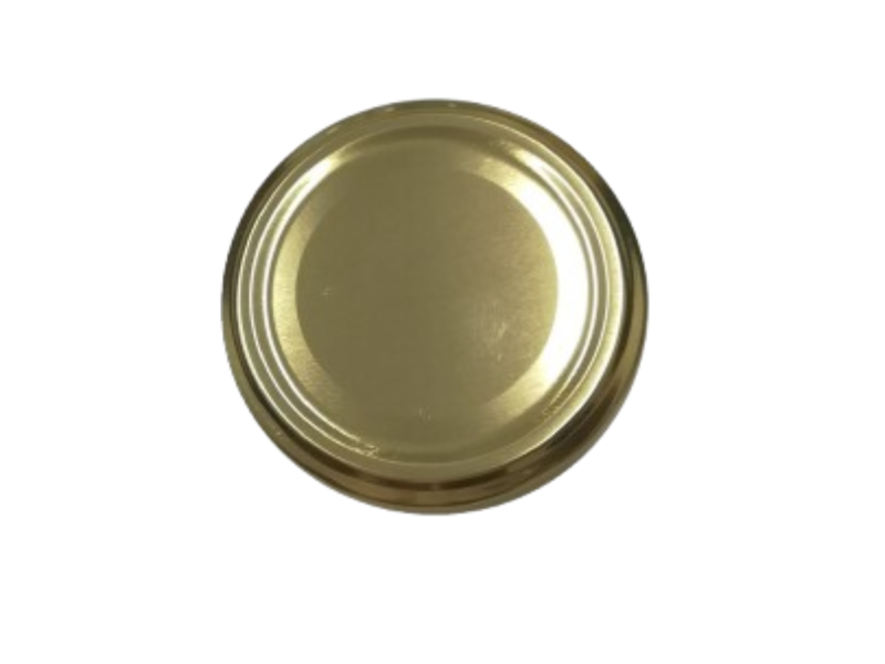 Tapa Twist-Off Dorada Ø77mm | Pasteurización | Elegancia
