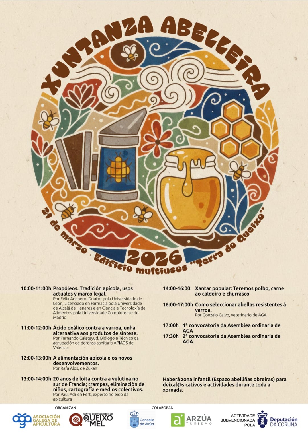 Xuntanza Abelleira 2026: El punto de encuentro de la apicultura gallega en Arzúa